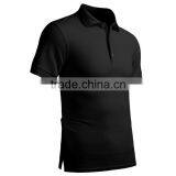 Bulk Sale Plain Model Black Sport Cheap Polo Shirt 100% Polyester Dry Fit thumbnail-3