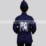 Custom New Design Solid Color Catering Uniforms,hotel Receptionist Uniforms Wholesale thumbnail-5