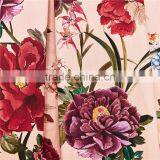 2017 OEM Spring Elegant Flower-printed Circle Skirt With Side Pockets thumbnail-5