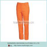 Custom Made Orange Color Boys Dry Fit Performance Golf Pants/Golf Trousers thumbnail-1