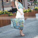 Fashion High Quality Animal Printed One-piece Dress thumbnail-3