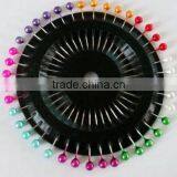 Hot Sale of Flat HEAD PIN/glass Head Pin / Pearl Head Pin /flower Head Pin/leaf Head Pin/heart Head Pin With Pin Length 55mm thumbnail-3