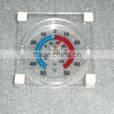 household double metal thermometer