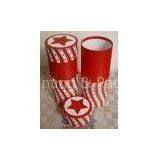 Custom Cylinder / Round Rigid Cardboard / Paper Food Tube Packaging With Dual Wall Cons