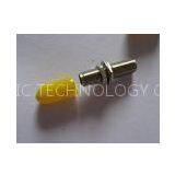 Single or Multi Mode Low Insertion Loss SMA Zro2 Fiber Optic Adapter For Telecom Network thumbnail-1