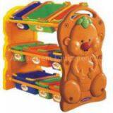 Multifuntional Kids Playroom Furniture Wooden Toy Classified Shelf thumbnail-1