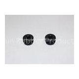 Black Small NBR Rubber Plugs And Grommets 10MM OD Customized