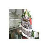 Stylish Pashmina Silk Shawl Womens Plaid / Striped Scarves For Ladies