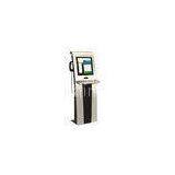 Touch Screen Way Finding Kiosk / Free-standing Kiosk With Telephone , Webcam AND Metal Keyboard