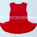 2017 Hot Sell Baby Cotton Princess Skirt Body Clothing Baby Full Moon Birthday Dress thumbnail-2