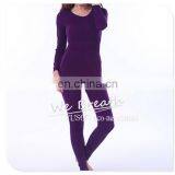 Ladies Thermal Underwear Suits Seamless Organic Bamboo thumbnail-5