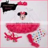 Cartoon girl fancy dress set children dress