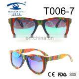 2017 Fashion Red Dizygotheca Elegantissima Wooden Sunglasses thumbnail-1