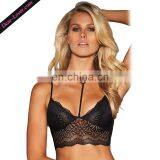 Lady New Fasihonable Black Lace Bralette Bras thumbnail-2