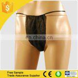 Disposable Non Woven Spa Sauna underwear/T-sharped Pants