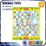 Kids Indoor Chess Toy Play Mat Snake and Ladder Game