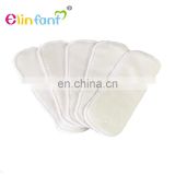 Elinfant Washable Newborn Liner Insert For Baby Cloth Diaper & Cover Nappy 2 layers bamboo fiber&2 layers microfiber insert