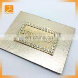 High-end Zamak Handbag Name Plate Brand Logo Metal Tag thumbnail-5