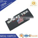 New Custom Embroidery PVC Rubber Badge On Garments Accessories thumbnail-5