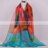 Scarf Factory Bulk Wholesale China Woman's Voile Scarf thumbnail-5