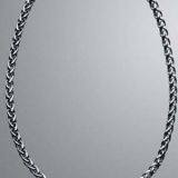 DY Sterling 925 Sterling Silver  Wheat Chain Necklace