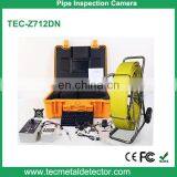 50mm Camera Drain Pipe Sewer Pipeline Inspection Camera With Keyboard and Metre Counter TEC-Z712DN
