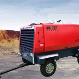 Oil-cooled Single-stage Compression High Pressure Portable Screw Air Compressor of HG700A-18C 17m3/min 18bar With Cummin Diesel