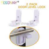 Door Safety Lever Lock Latches, Child/Pets Proof Door Handle Lock thumbnail-3