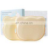 High Quality Baby Newborn Infant Pillow Memory Foam Positioner Prevent Flat Head Anti Roll Baby Memory Foam Pillow thumbnail-5