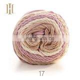 Lucky Weaver Warm and Toasty Acrylic Cotton Blend Yarn,crochet Rainbow Yarn Cakes thumbnail-2