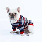 Wholesale Casual Cotton Stripe Pet Dog British Style Clothes Winter Cold thumbnail-2