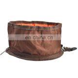 Wholesale Manufacturer New Design Oxford Waterproof Collapsible Travel Dog Bowl thumbnail-4