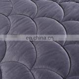 Factory Direct Sale 48x72Inch 60x80Inch Minky Fleece Quilted Weighted Gravity Blanket For Adult Autism thumbnail-2