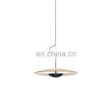 Modern Circular Led Metal Ceiling Stainless Pendant Light thumbnail-4