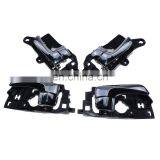 4Pcs Chrome Inside Door Handle Catch Front Rear Left Right for Hyundai Sonata thumbnail-5