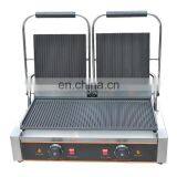 Commercial Panini Toaster Grooved Contact Grill Best Double Contact Grill thumbnail-5
