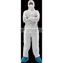 Cheap Disposable Non-woven Protective Coveralls with Elastic Cuff Waist