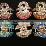 HL004 Fashion Rhinestone Alloy Mini Air Claw;muslim Scarf Jaw thumbnail-1
