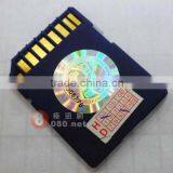 Multifunctional Cheap Custom 3d Hologram Sticker for SD Card With Low Price