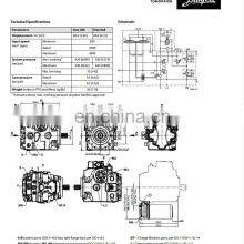 SAUER DANFOSS H1B 080 H1B110 A E1AANA1BDNKN NA15NN 035Z00 NNN Variable Displacement Hydraulic Piston Pump thumbnail-4