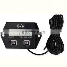 Universal Digital Engine Tach Tachometer toerenteller Hour Meter Inductive for Electric Motorcycle Motor