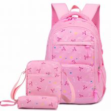 School Backpack School Bags Sets 3 in 1 Student Bookbag with Lunch Bag and Pencil Case