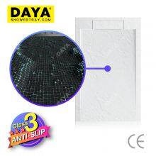 Toilet Shower Pan Cloakroom Bathroom Shower Tray Stone thumbnail-5