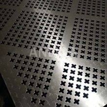 Перфорированная алюминиевая пластина       Перфорированная металлическая пластина      металлическая сетка из пластины thumbnail-2