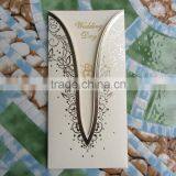 2016 Hot Sale Ivory Gold Foil European Tradition Elegant Wedding Card thumbnail-1