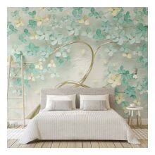 New Design For Girl Home Natural Flower Hot Selling Decorative Wall Mural With Cheap Price Drop Ship thumbnail-4