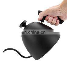 304 Stainless Steel Gooseneck Kettle With Thermometer for Pour Over Coffee & Tea thumbnail-1