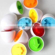 6PCS Montessori Learning Education Math Toys Smart Eggs 3D Puzzle Game Mixed Shape Popular Toys thumbnail-2