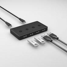 4 Port 10Gbps Rate Data USB 3.2 Hub thumbnail-2