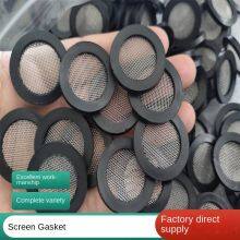 6-minute Rubber Edge-wrapped Rubber Gasket, Water Meter Filter Screen With Filter Pad, Flat Seal, 304 Filter Screen, 40 Mesh, Yufeng thumbnail-4
